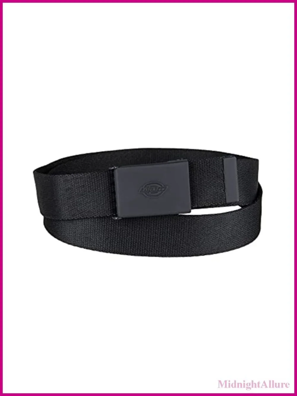 Adjustable Compression Buckle Fabric Belt Workwear Casual